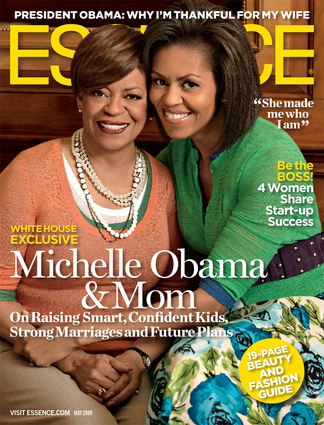 Michelle Obama and Mom: Essence May 2009