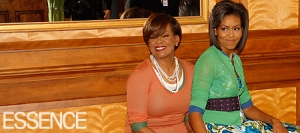 Michelle Obama and Mom at Essence Cover Shoot